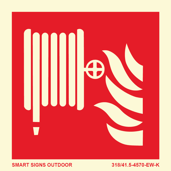 Brannslange Outdoor, Aluminium