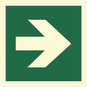 Huvudbild Arrow pointing straight